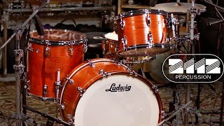 Ludwig Classic Oak Drum Set - 22x14, 13x9, 16x16 in Tennessee Whiskey