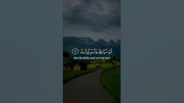 سورة الاخلاص-سعد الغامدي