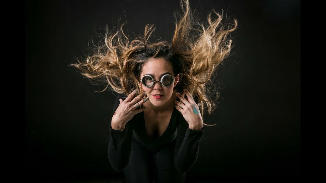 Ale Osollo, the free-spirited artist, captured on film by Nacho