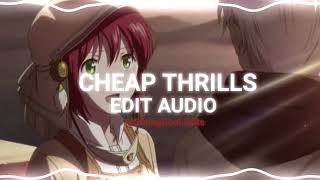 Cheap Thrills - Sia .Sean Paul Audio Edit