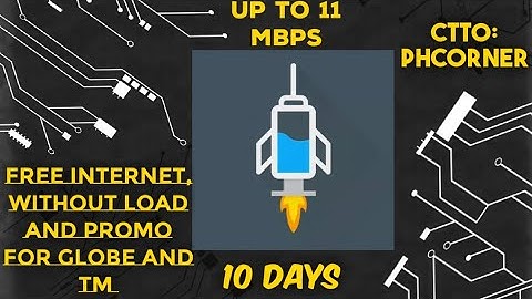 HTTP INJECTOR FREE INTERNET #5 : NO NEED LOAD & WITHOUT PROMO SELECTED AREA FOR GLOBE&TM