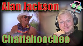 UNFORGETTABLE!!! British Guy Reacts to ALAN JACKSON | CHATTAHOOCHEE | Reaction