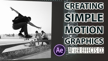Creating Simple Motion Graphics From Still Images Using Photoshop & After Effects