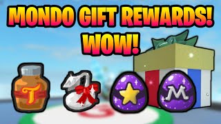 Mondo Gift Rewards! The Final Part! Awesome Rewards! Bee Swarm Simulator