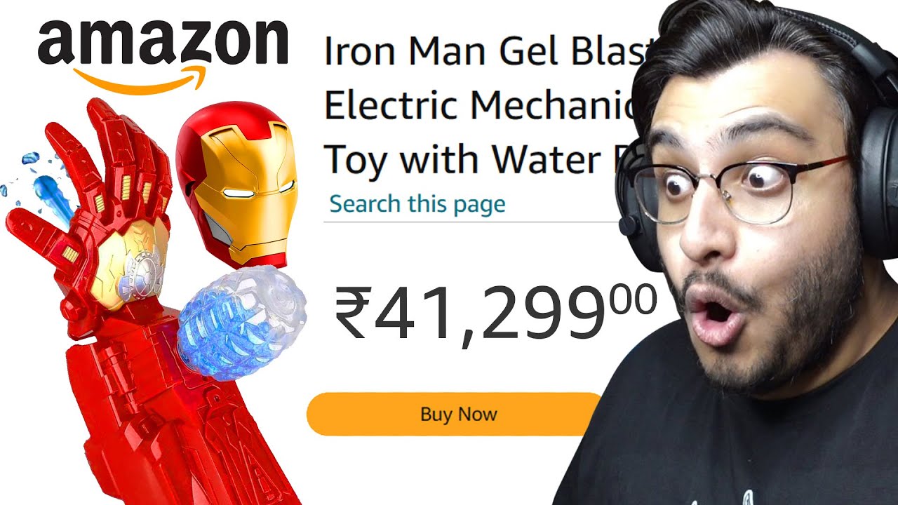 I BOUGHT THE WEIRDEST GEL BLASTER FROM AMAZON