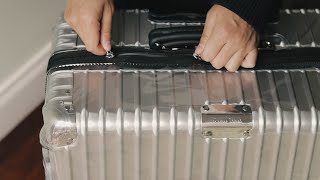 RIMOWA Classic Luggage Cover- How To Put On