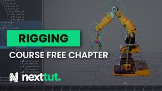 Maya Rigging Course Free Chapter: Robot Arm Controllers