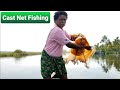 Cast Net Fishing | Family Entertainment | Cast Net Fishing in The BackWater | Fire and Smoke VFC