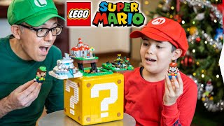 LEGO MARIO SFIDA LUIGI: Chi Vince Apre Cubo Gigante con Punto Interrogativo