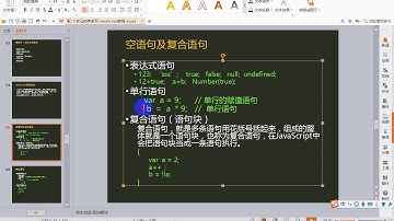 34 老马JavaScript基础 语句分类及声明语句