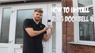 HOW TO INSTALL RING DOORBELL 4
