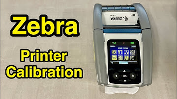 How to calibrate & align labels on Zebra ZQ610, ZQ620, ZQ630 label printer.