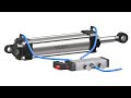 Pneumatic Cylinder Working explained  (Animation)