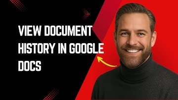 How to View Version History in Google Docs – Edit History & Restore Past Versions Tutorial