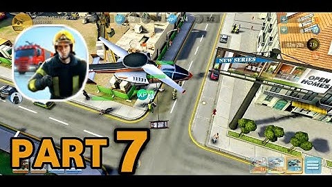 Emergency HQ: Firefighter Game - Gameplay Walkthrough Part 7 - TickerX (iOS, Android)
