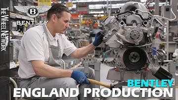 Bentley Engine Production in England