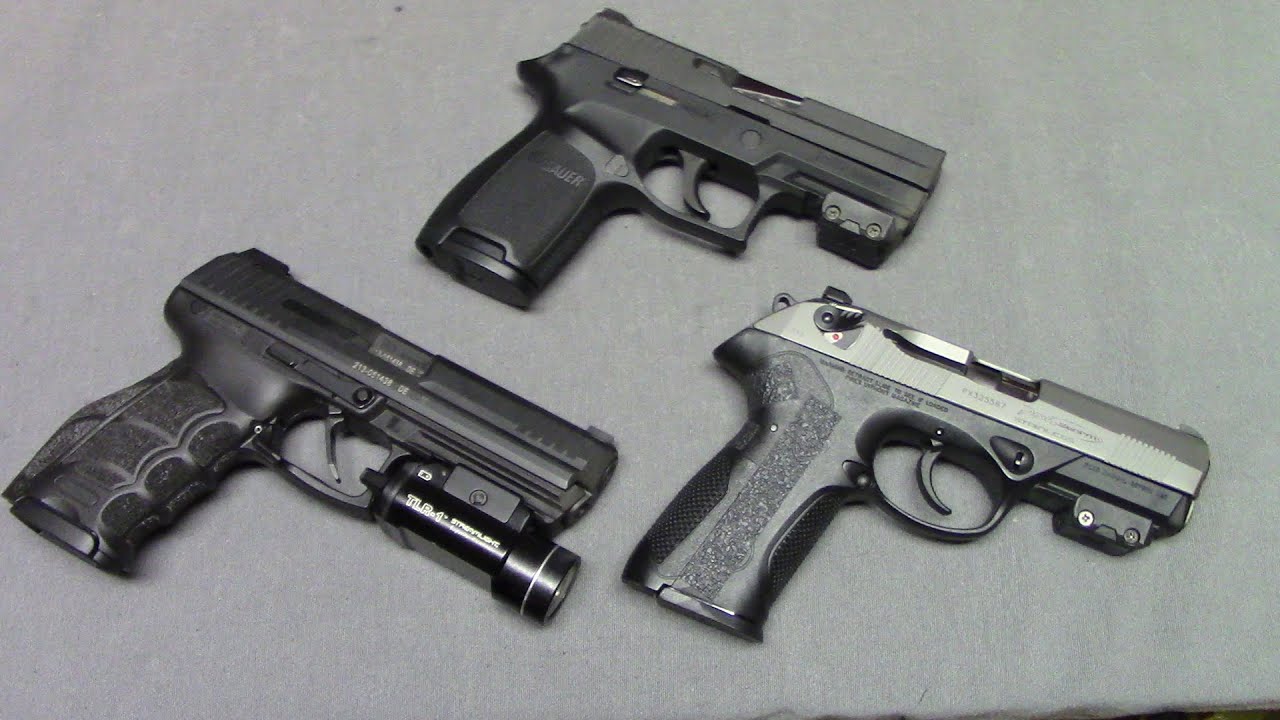 HK P30L vs. Beretta PX4 Storm vs. Sig P250.  If I Could Only Have One.