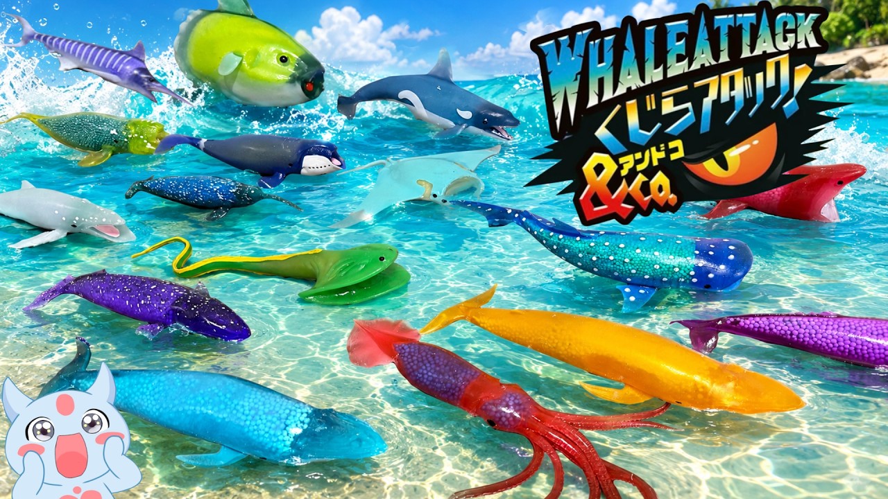 Explaining Creatures Using De Agostini Whale Attack & Co. - YouTube
