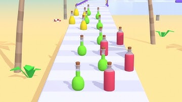 juice run Android iOS level satisfying walkthrough gameplay #viral #viralvideo #games