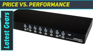 StarTech.com 16 Port Rackmount USB KVM Switch Kit with OSD and Cables - 1U (SV1631DUSBUK) |