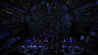 Spaceship Cockpit | White noise of the Universe | Deep relaxation |  Space Travel screenshot 5