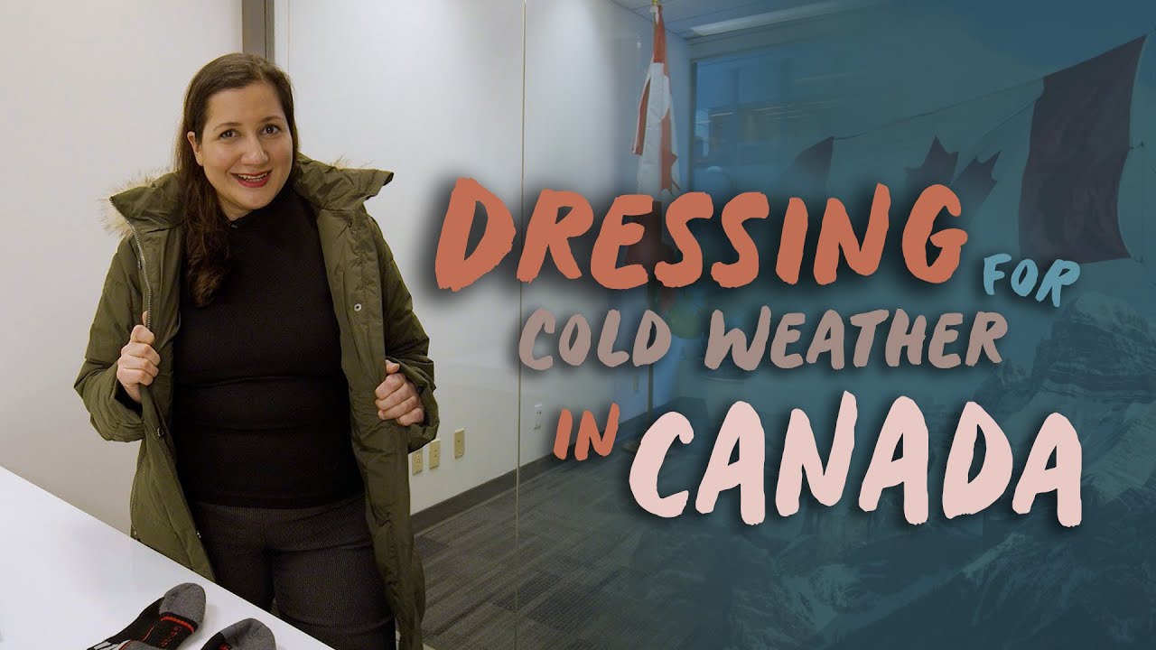 How to dress for the Winter in Canada 🥶