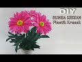 DIY Bunga Krisan Dari PLASTIK KRESEK||Make Chrysanthemum Flowers Easily From Plastic Bags