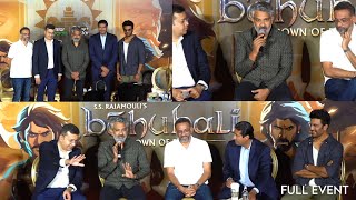 SS Rajamouli At Baahubali: Crown of Blood full speeches and Q\&A Press Meet full video