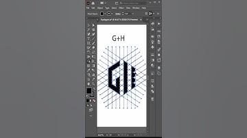 Modern GH Logo Design In Adobe Illustrator Tutorial 2023#adobeillustrator #adobeillustratortutorial