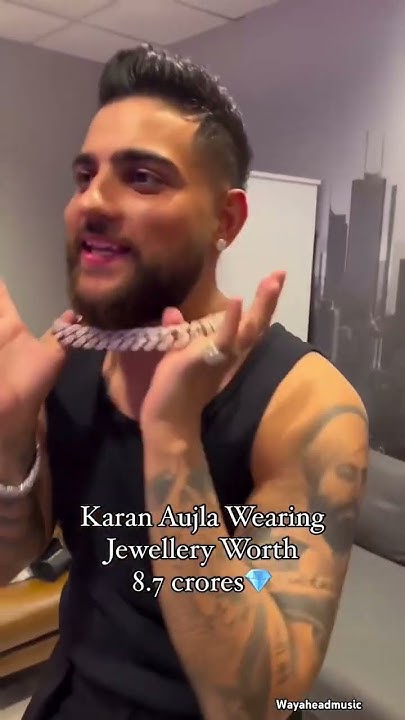 Karan Aujla Wearing Jewellery 8 7 Crore Diamond Chain In The Neck karan-aujla-wearing-jewellery-8-7-crore-diamond-chain-in-the-neck
