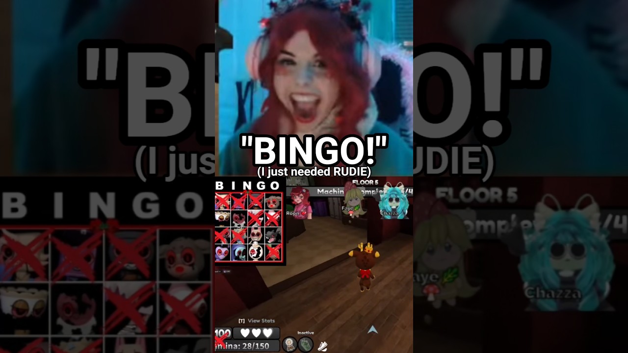 I WON BINGO IN DANDY'S WORLD! #roblox #dandysworld #gaming #streamer #funny #cosplay