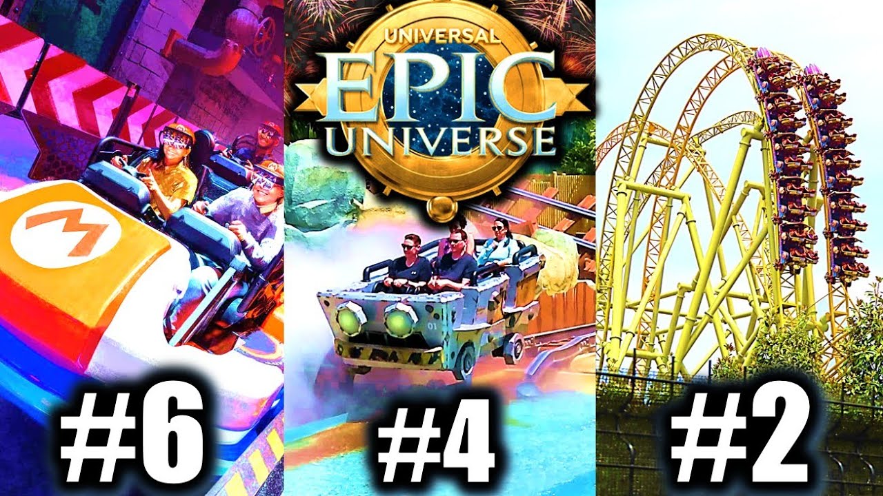 Ranking EVERY Ride at Epic Universe - YouTube
