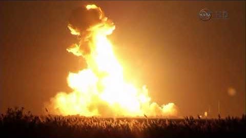 Antares launch explosion HD - October 28, 2014