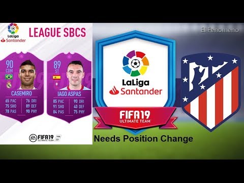 Fifa 19 la liga sbc