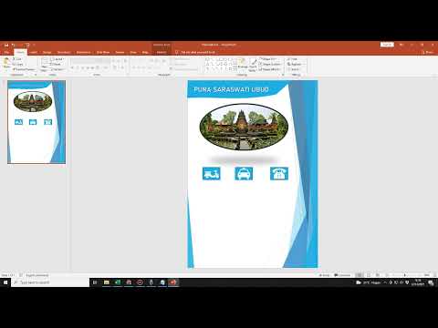 Video: Bisakah saya membuat brosur di PowerPoint?
