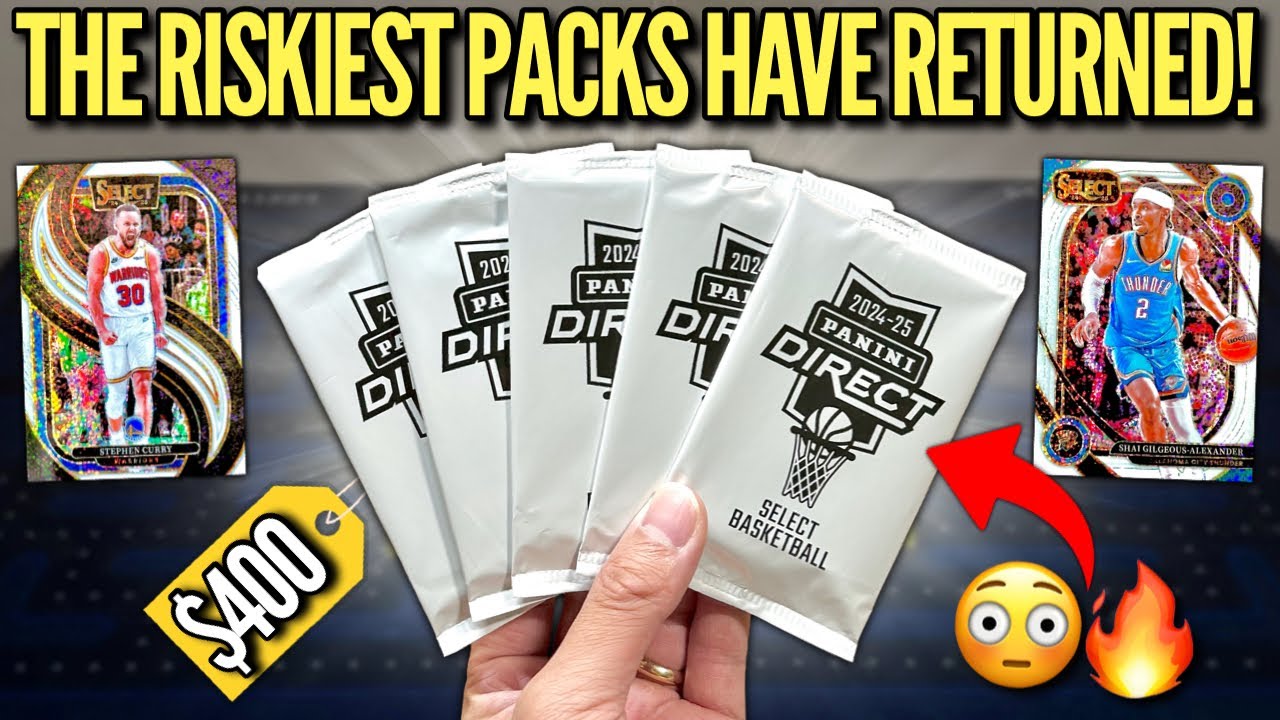 THESE RISKY PACKS FINALLY PAID OFF (BOOM)! ?? 2024-25 Panini 