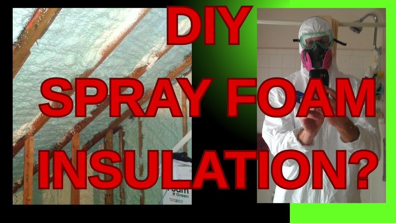 Can You DIY Spray Foam Insulation? I did.  With Foam It Green. (I did flash and batt.)