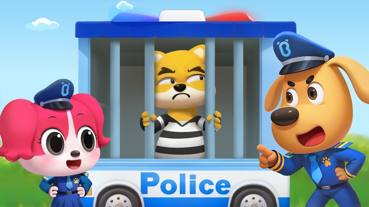 Police vs Runaway Thieves | Police Cartoon | Kids Cartoon | Sheriff Labrador | BabyBus Police vs Runaway Thieves | Police Cartoon | Kids Cartoon | Sheriff Labrador | BabyBus