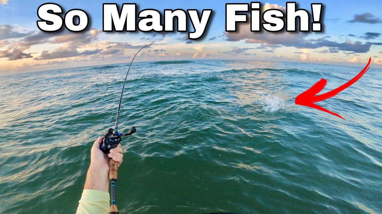 Fisherman Dream of Days Like This! (Galveston Surf Fishing) YouTube