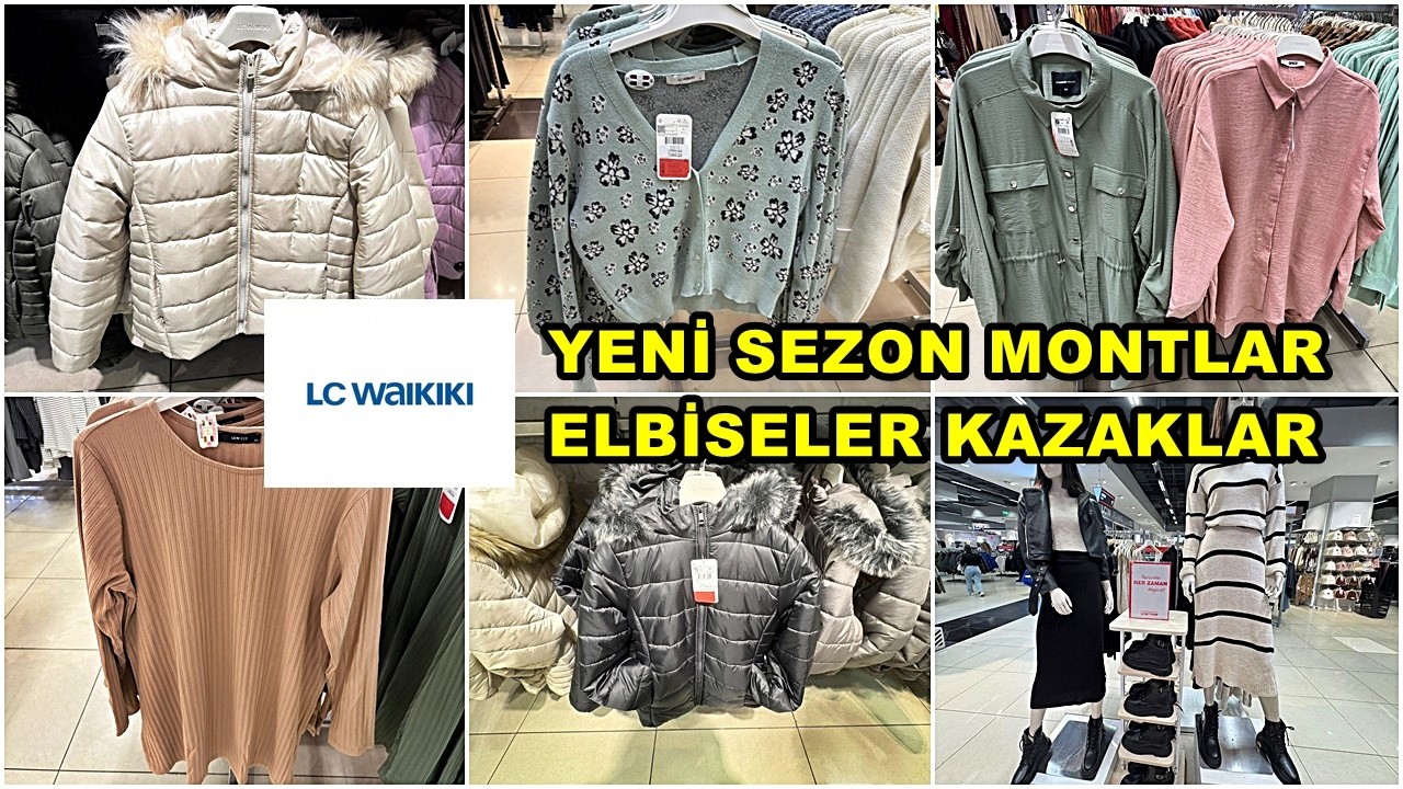 LC WAİKİKİ Yeni Sezon Kışlıklar Gelmiş❗️/Kabanlar/Tunikler/Kışlık Kıyafet Alışverişi/Trençkot