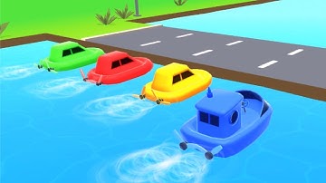 Shape-shifting All Levels Mobile Gameplay Walkthrough iOS, Android Pro Race Game Level 54, 55, 56