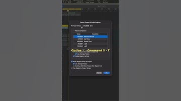 Logic Pro Tip 20: Quickly Detect the Tempo!  #music #logicpro #musicproduction