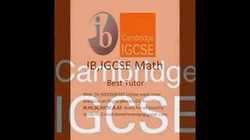 Cambridge IGCSE,EDEXCEL Maths Tutor and IB HL SL Math tutor in Milan, Italy