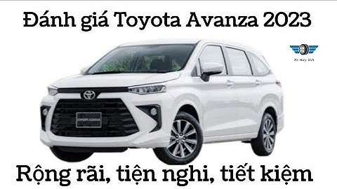 Đánh giá avanza 2023