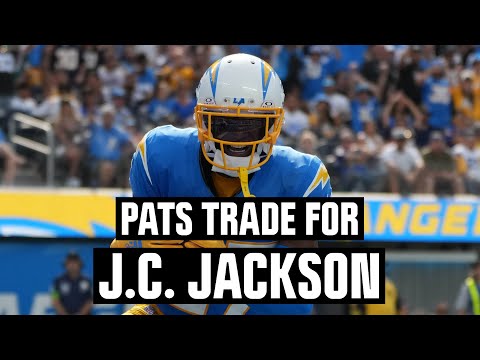 Report: Patriots acquire CB J.C. Jackson from Chargers | Christian Gonzalez likely out for season