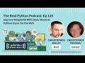 Improve Matplotlib With Style Sheets &amp; Python Async for the Web  | Real Python Podcast #125