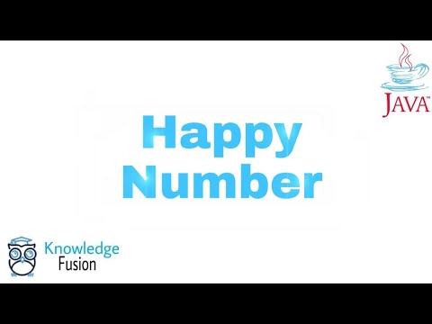 How to check a number is Happy or not using JAVA Programming | ICSE ...