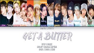 BTS X RIIZE - Get a Butter (Color Coded Lyrics) [Han/Rom/Eng]