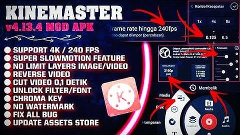 Cara Download KINEMASTER PRO MOD ALL UNLOCK Terbaru New Update