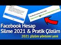 Facebook Kalıcı Hesap Silme 2023 (Pratik Kapatma Linki) - Hesap Dondurma da Anlatıldı!